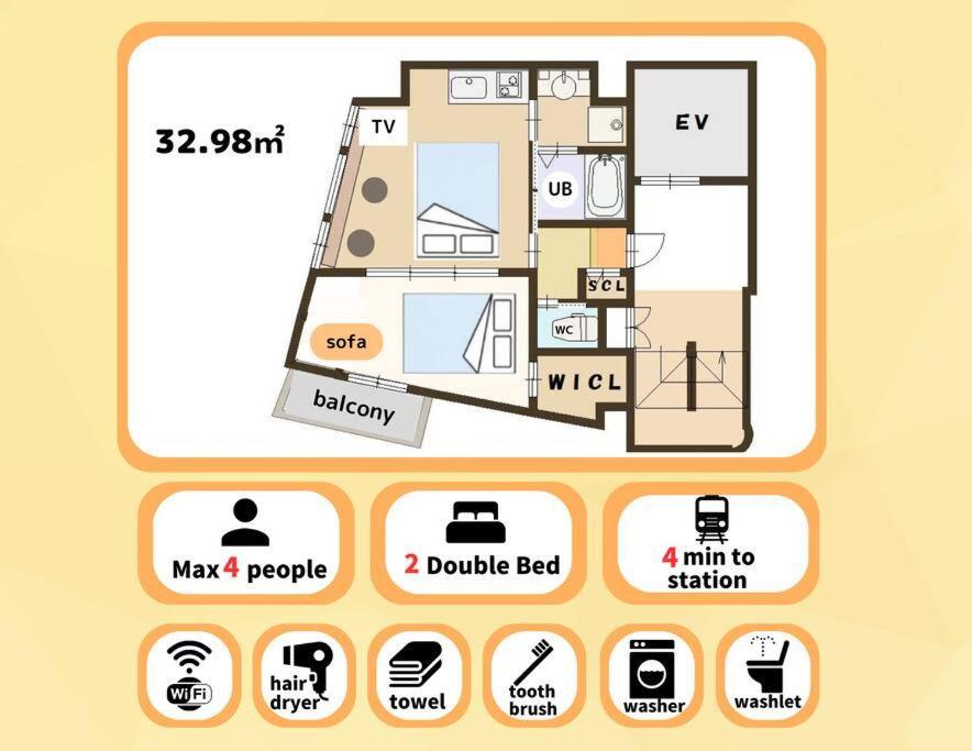 501,Open Sale,Residential Hotel Alex Osaka Exterior photo